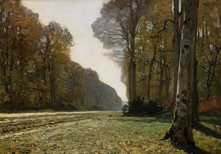 Claude Monet Le Pave de Chailly
